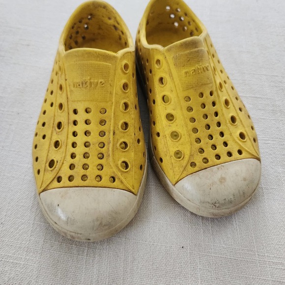 Yellow Kids Sandals - Picture 9 of 10
